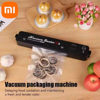 Xiaomi Food Vacuum Sealer Packaging Machine with 30cm Sealing Household Kitchen Food Vacuum Sealing for Food Preservation New - chrisolam