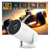 Magcubic Projector HY300 Pro 4K Android 11 Dual Wifi6 260ANSI Allwinner H713 BT5.0 1080P 1280*720P Home Cinema Outdoor Projetor - chrisolam